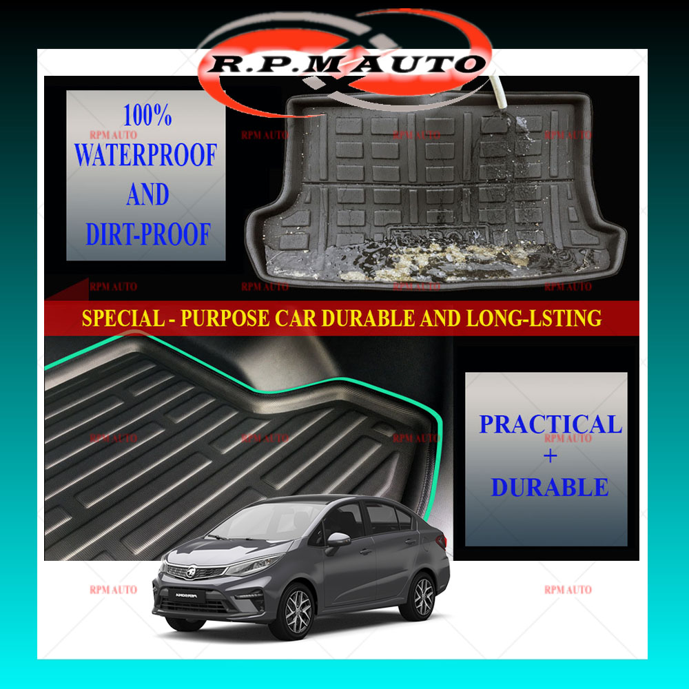 IRIZ OLD IRIZ NEW STOCK-READY OEM Kereta GEN 2 Custom Fit Car Rear Boot ...