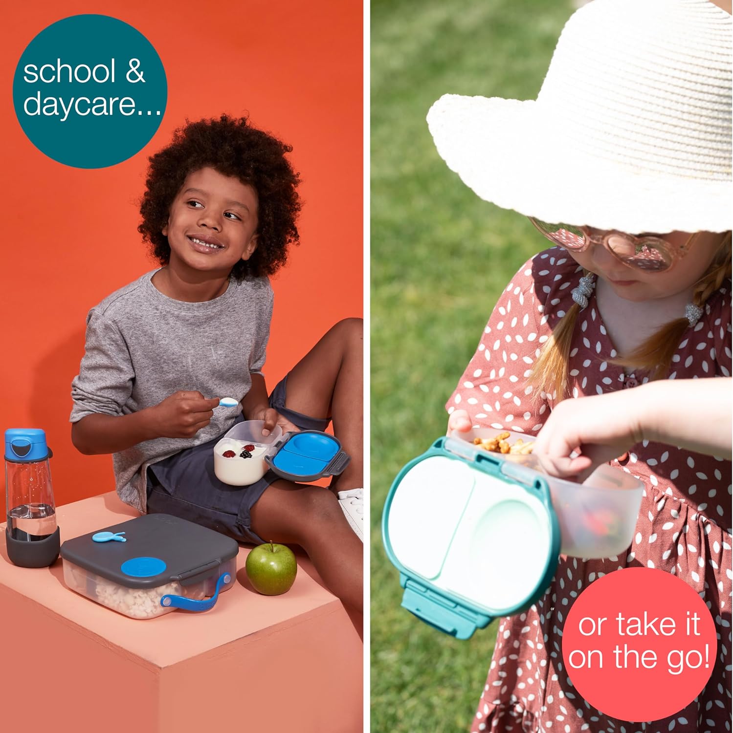 B.Box Bbox Kids Mini Lunch Box / Lunch Kit / Bento Box / Snack Box - 1