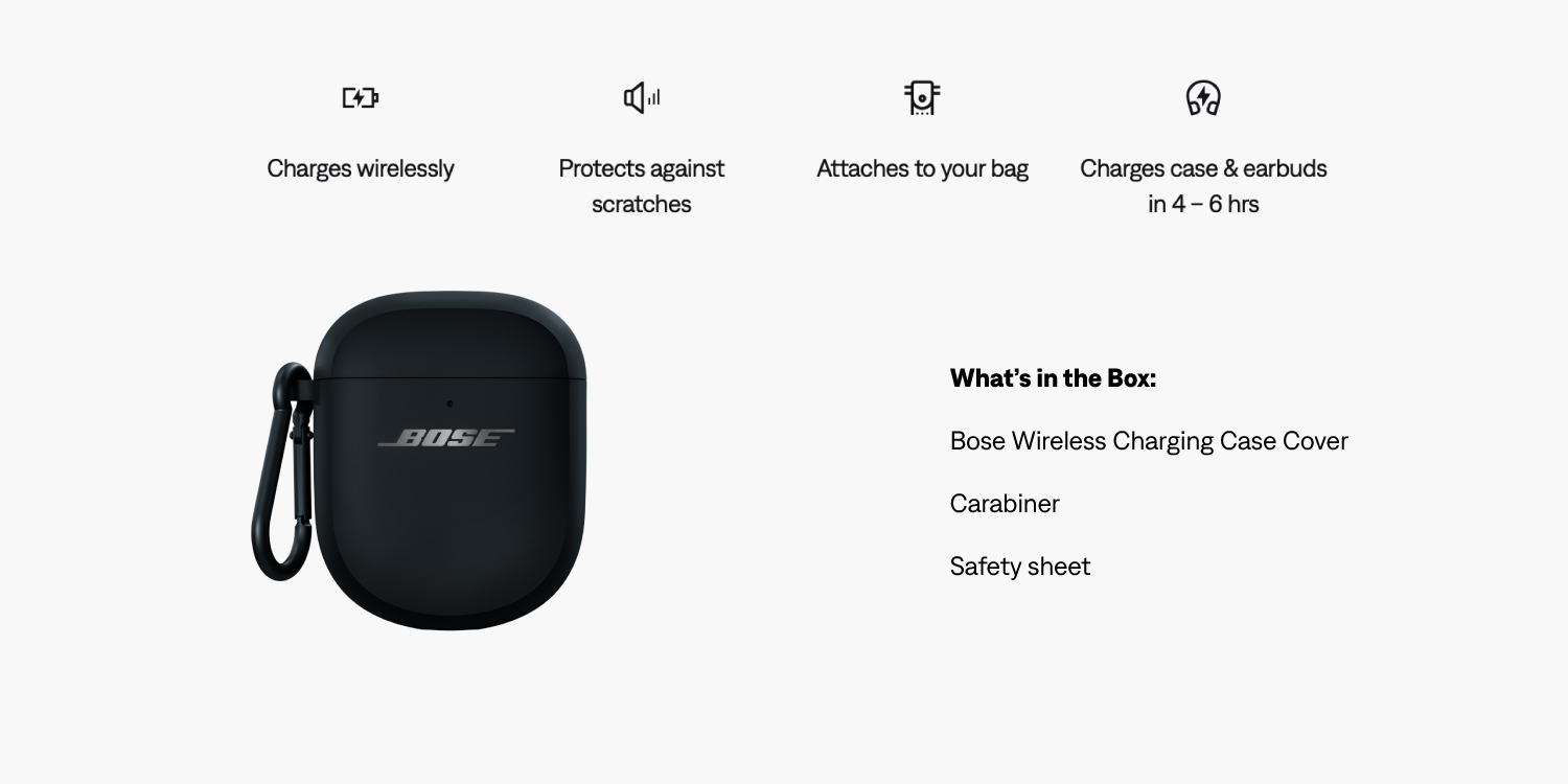 Bose wireless charger discount case