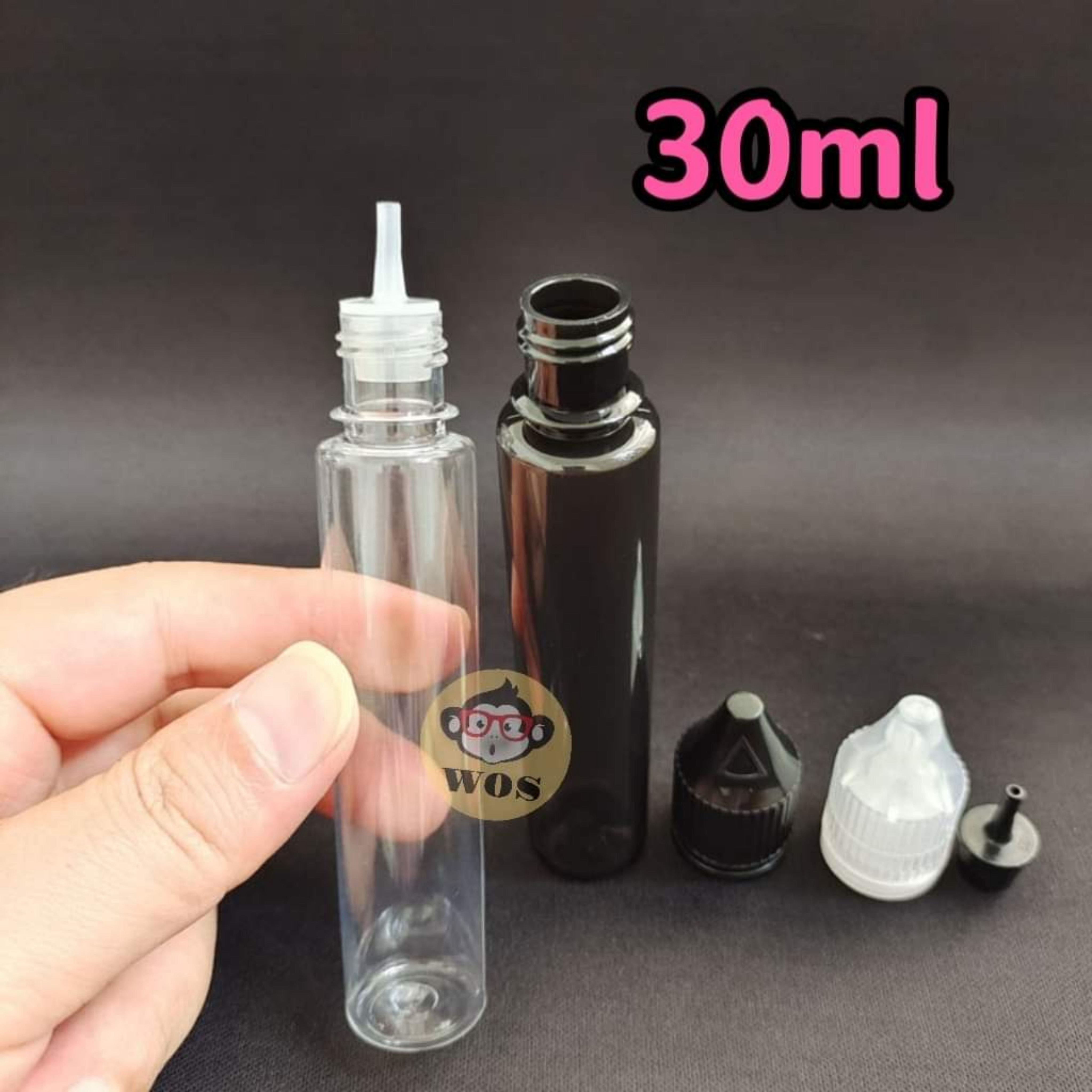 Ready Stock 30ml Botol Kosong Empty Plastic Dropper Bottle DIY ...
