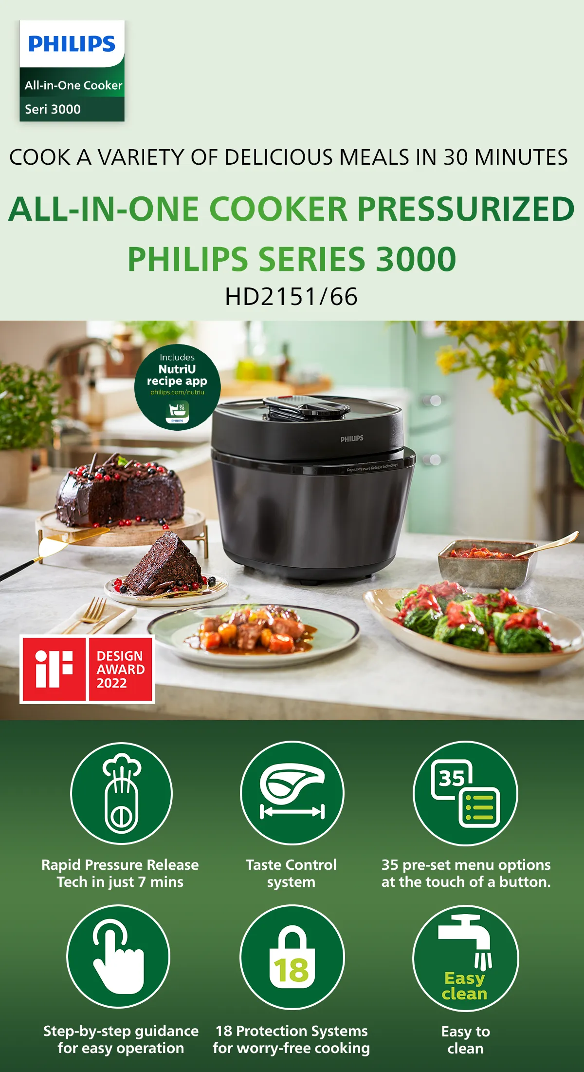 iF Design - Philips All-in-One Cooker 3000 Series