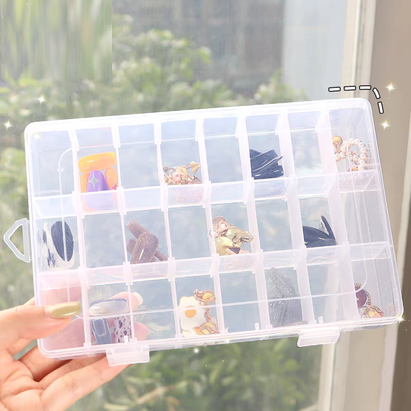 Hardware Organizer Storage Box Compartment with Removable Divider ...