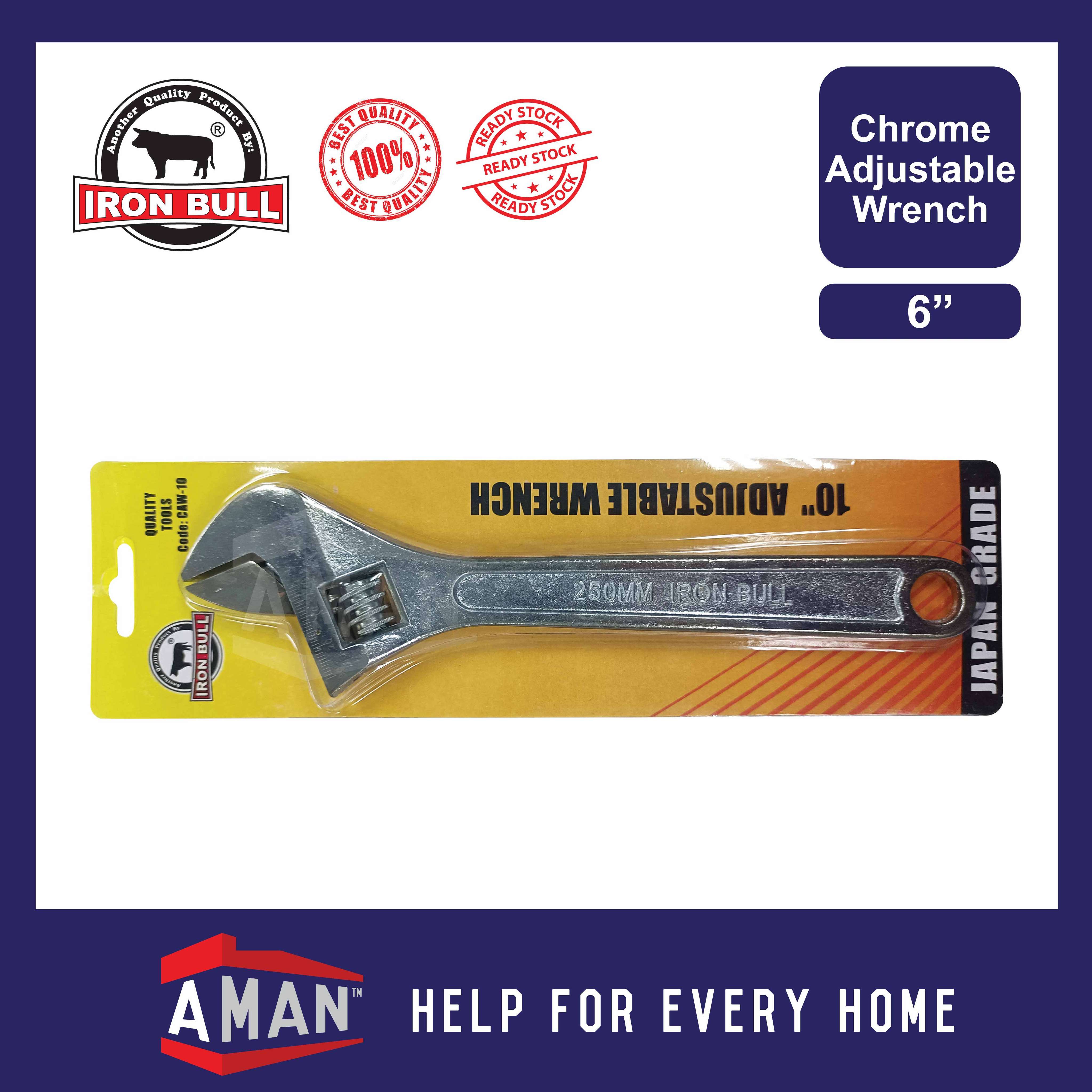 IRON BULL Adjustable Wrench Spanner Switch Spanner Hand Tools Hardware ...