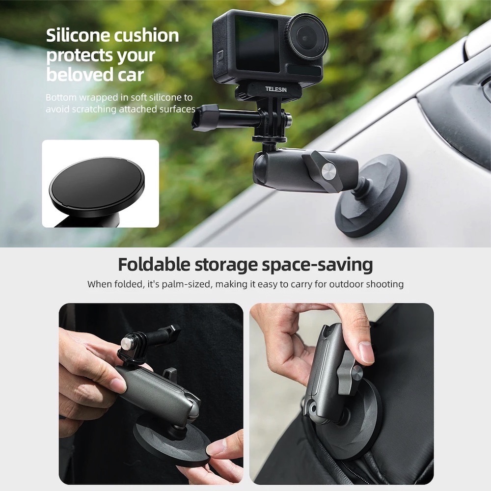 Go Pro Car Mount Magnetic Camera Mount For Gopro, USMG-02 Car