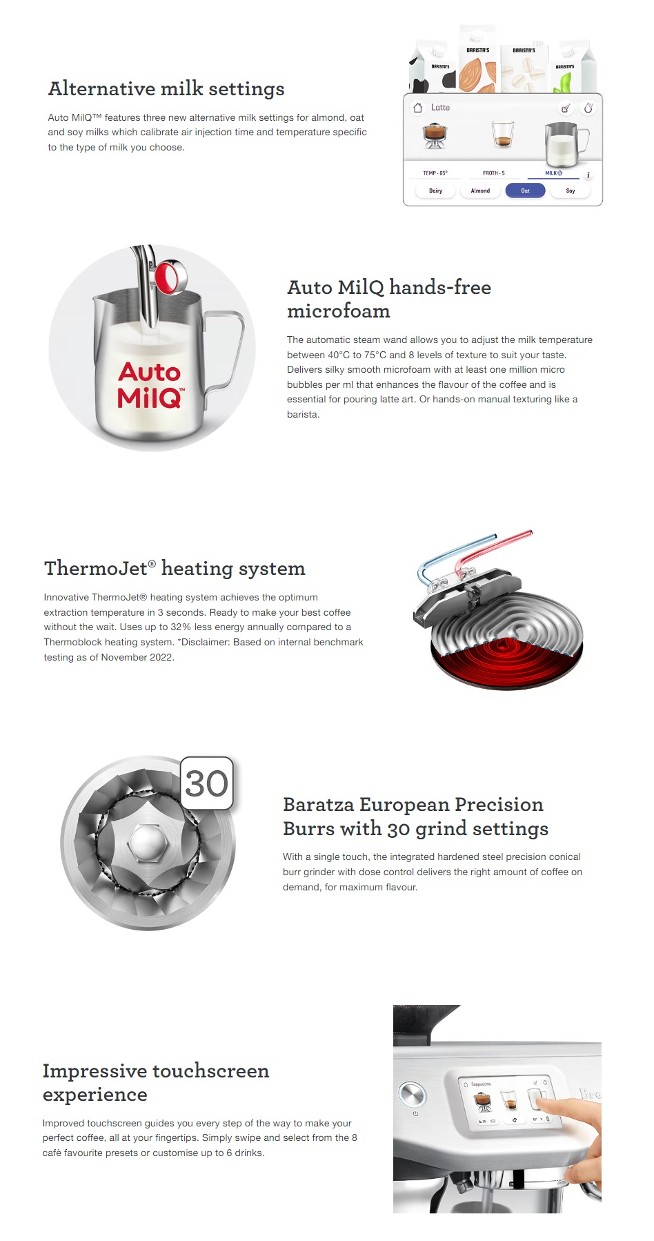 [Ready Stock] Breville BES881 the Barista Touch™ Impress Coffee