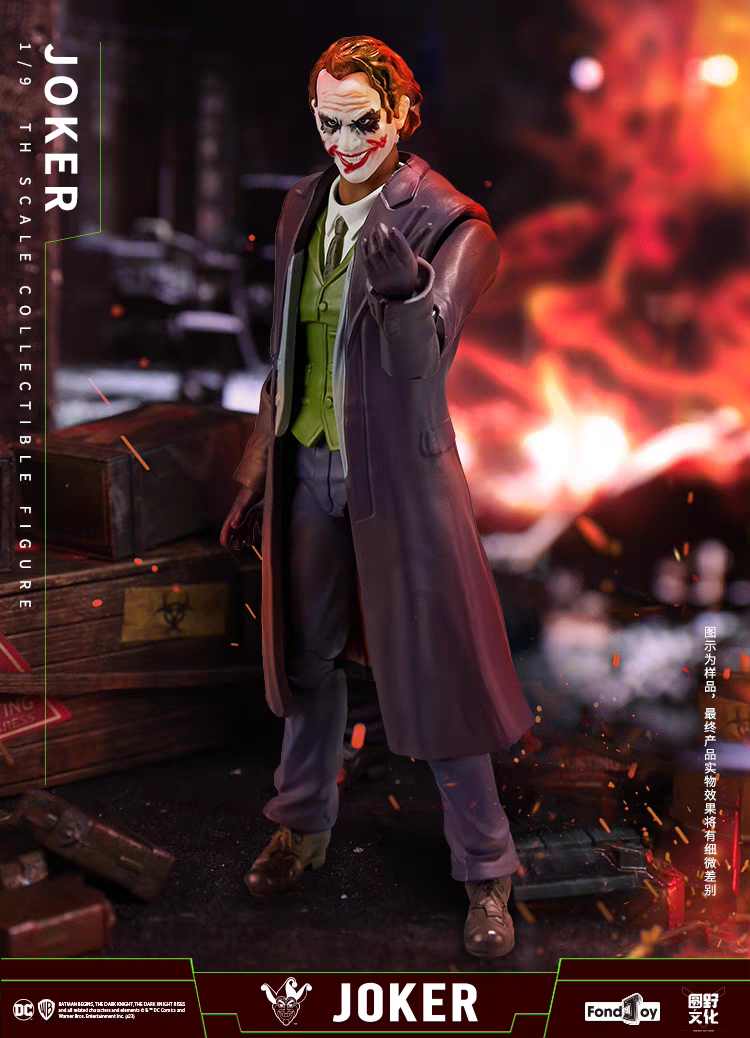 action figure Fondjoy JOKER The Dark Knight Trilogy HEATH LEDGER