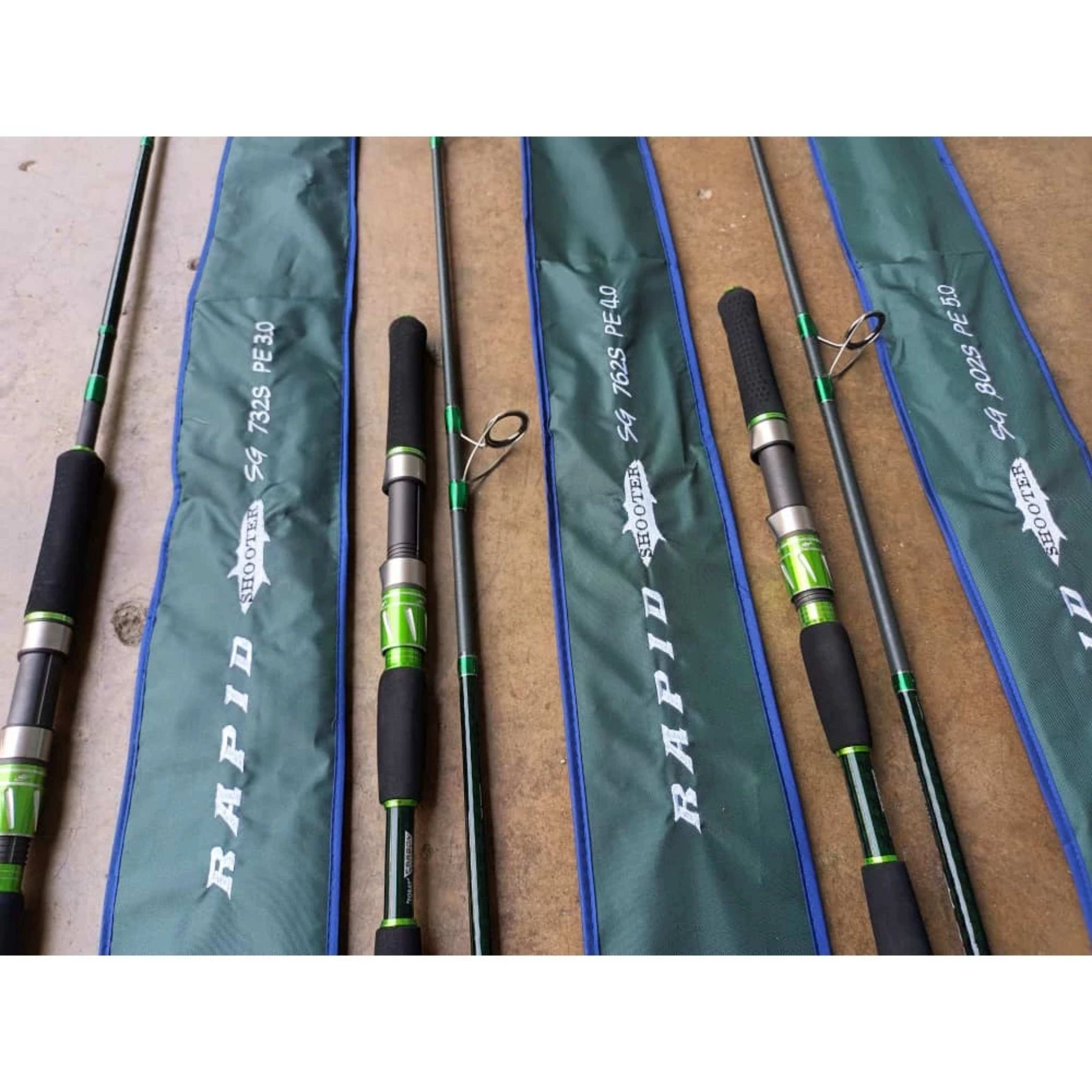 GTECH RAPID SHOOTER SPINNING ROD FOR MEKONG & POPPING GT | Shopee Malaysia
