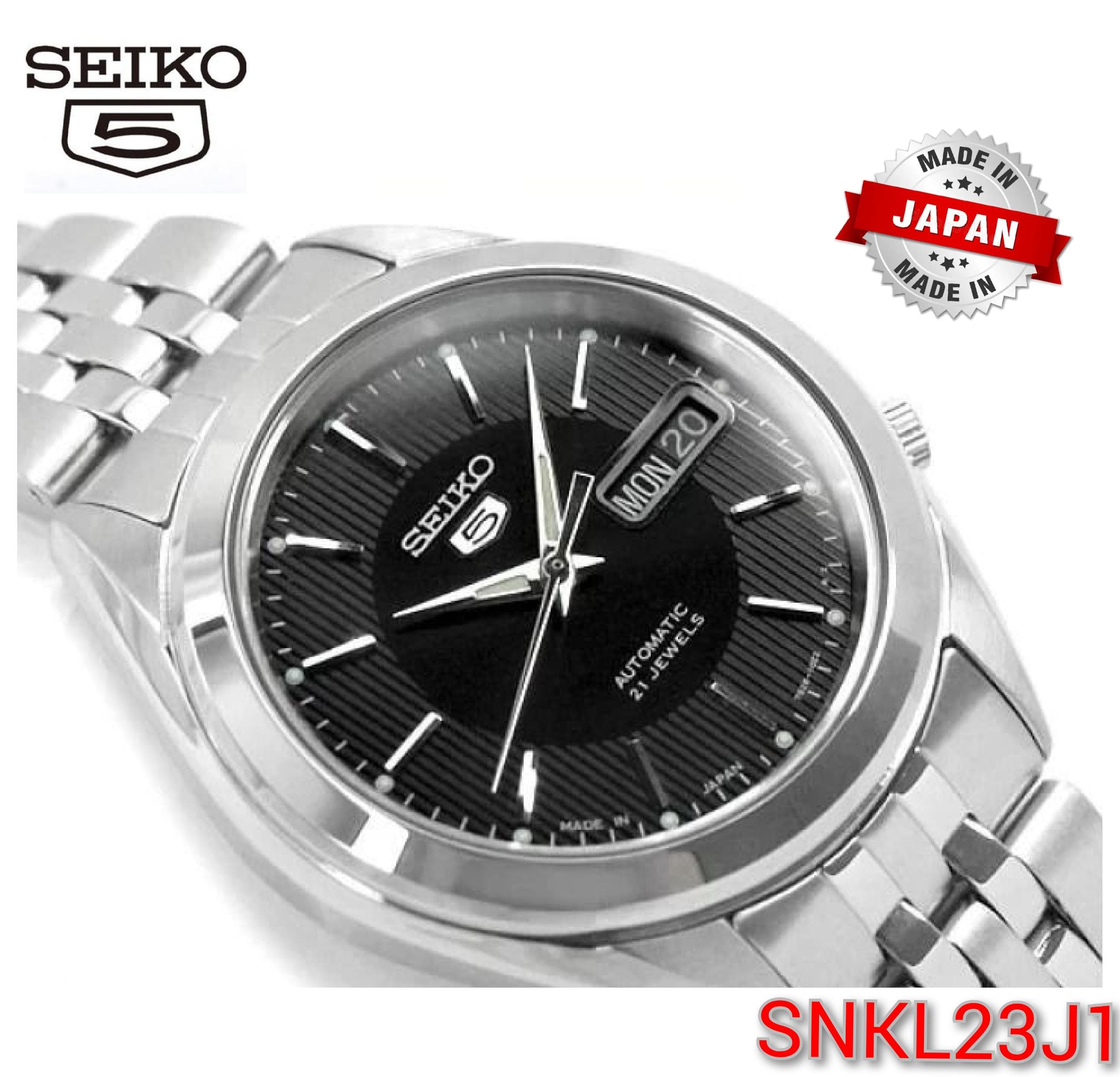 Seiko 5 cheap automatic snkl23j1