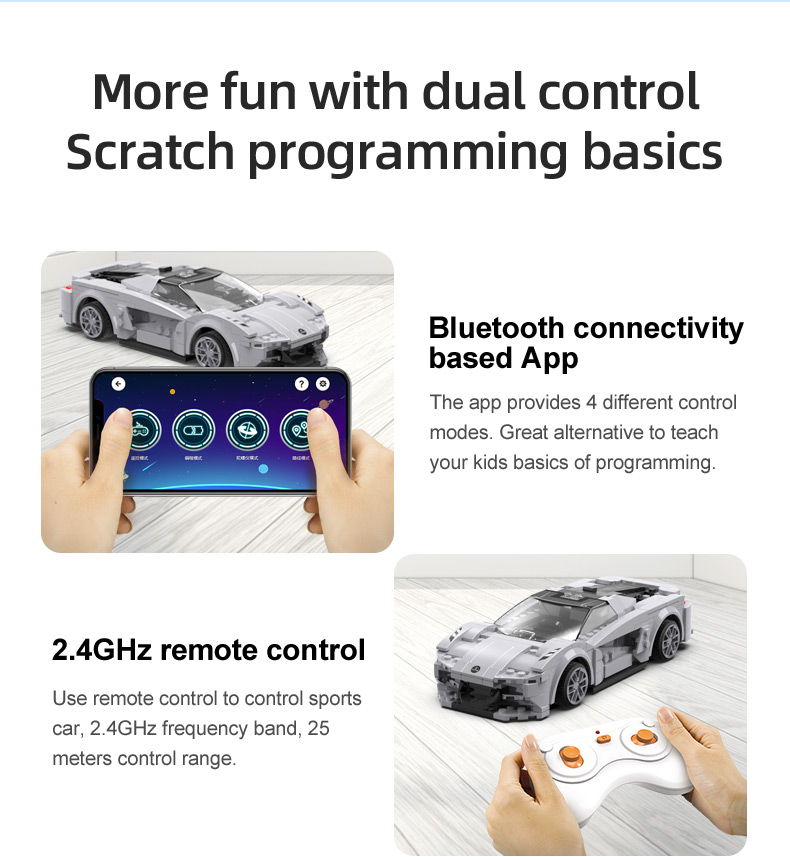 CaDA Lotus Evija C51071W RC Block Toy Set (308 Pieces) Shopee