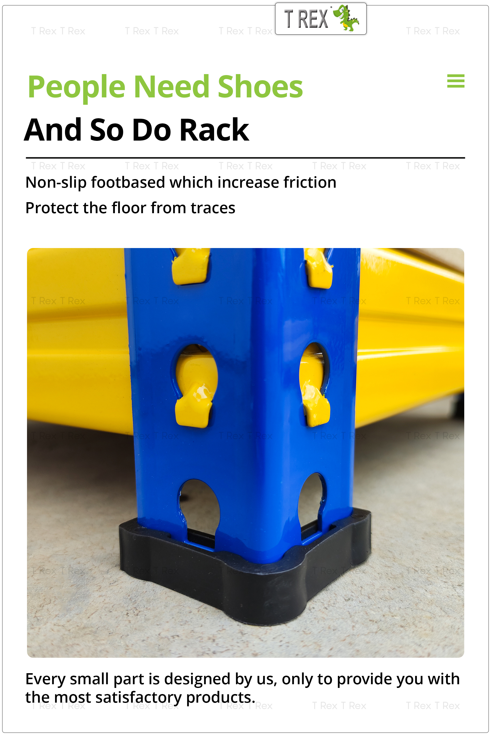T Rex Warehouse 3T Storage Rack Rak Besi Heavy Duty | Rak Simpanan Stor ...