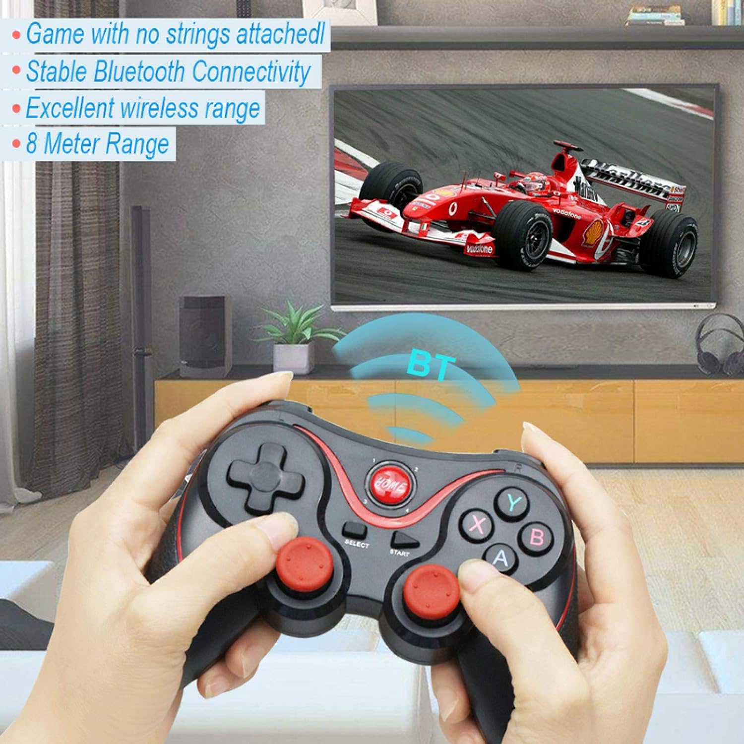 Terios T3 Wireless Bluetooth Gamepad Game Controller for iOS Android ...