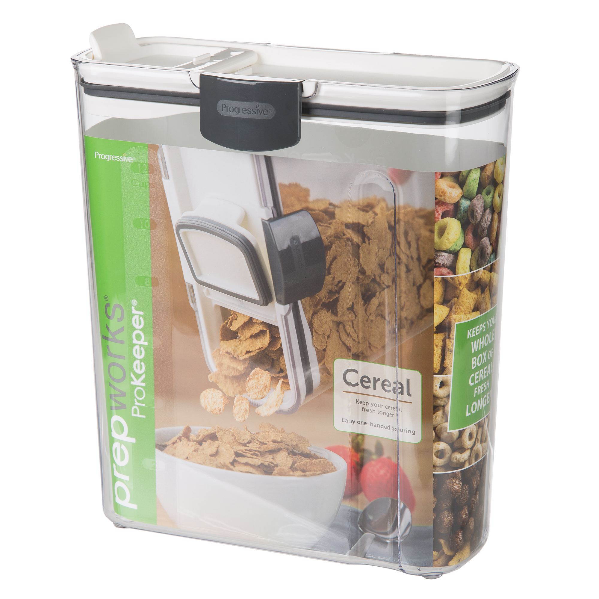 Prepworks by Progressive Cereal Prokeeper 2.6L BPA Free Plastic 3-Quart ...