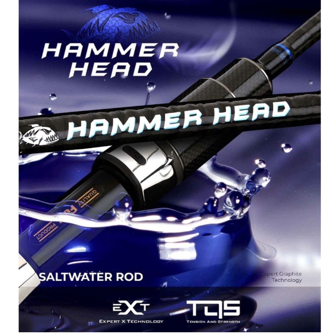 Fishing Rods Expert Graphite Hammer Head ロッド ZERO G