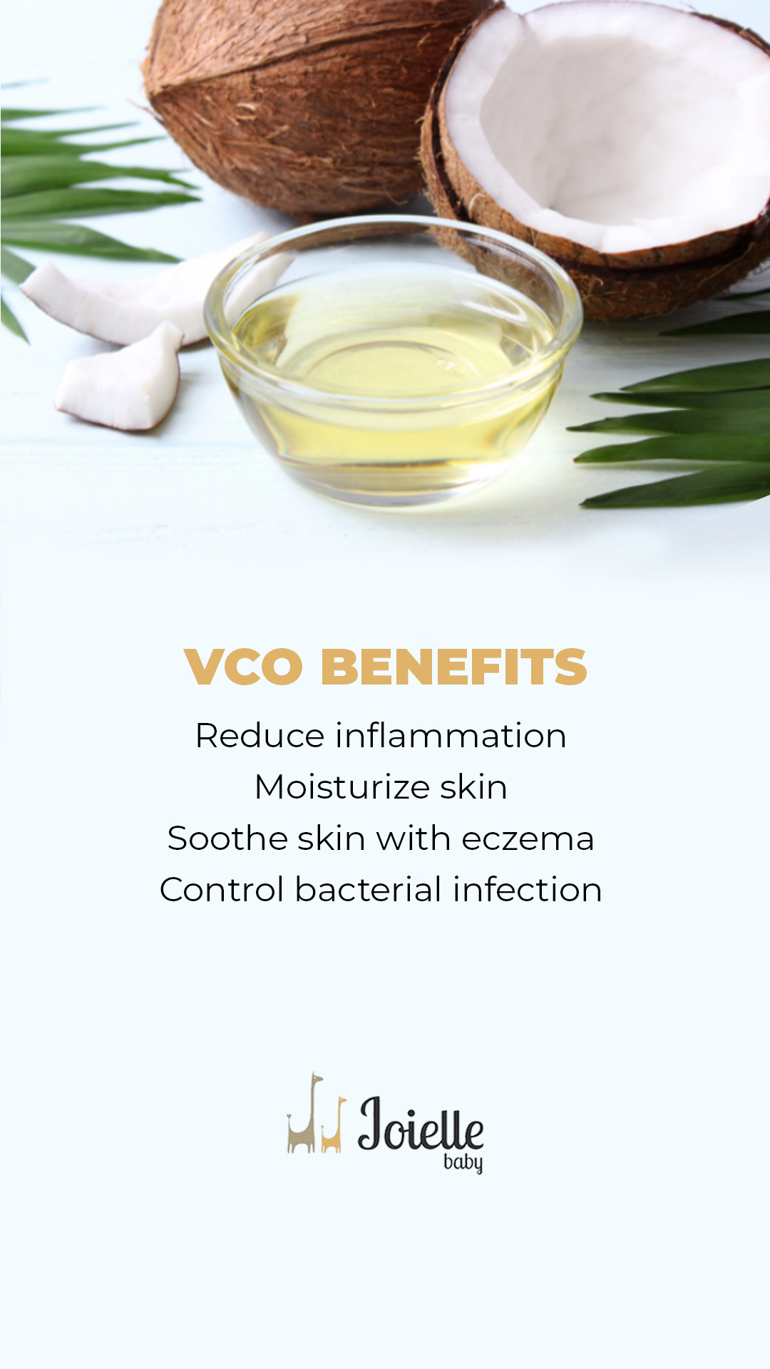 Joielle Baby Cream With Extra Virgin Coconut Oil Special Edition