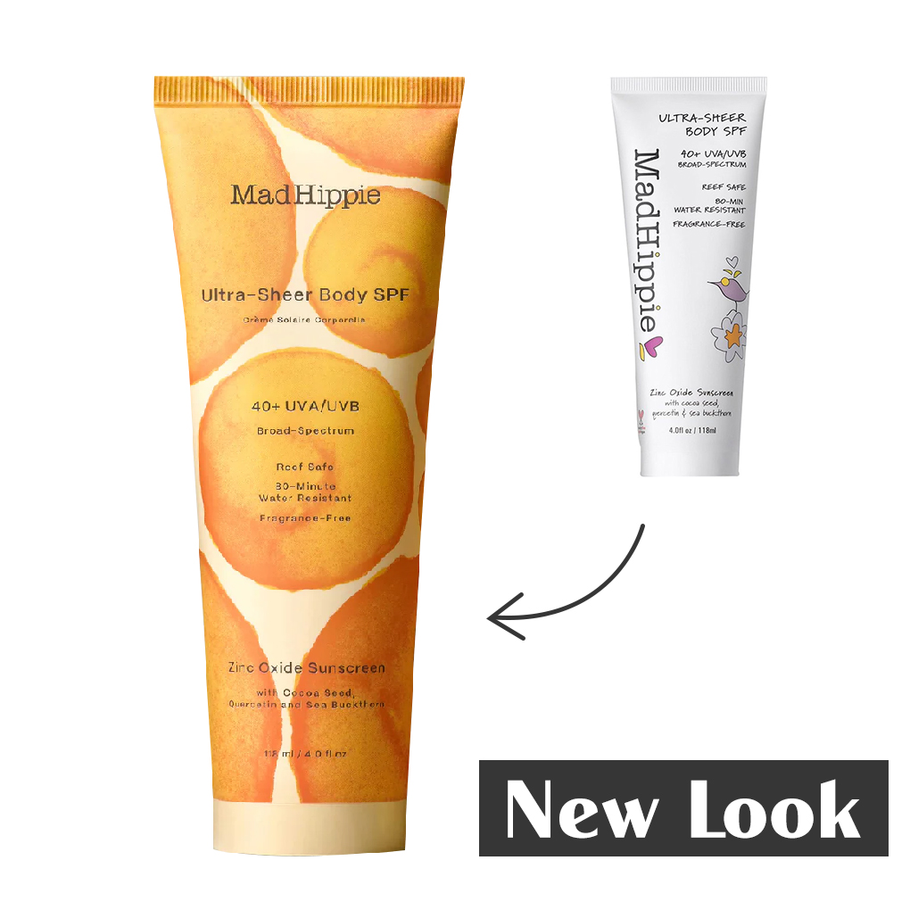 Mad Hippie Ultra-Sheer Body Mineral Sunscreen SPF 40+ Broad Spectrum ...