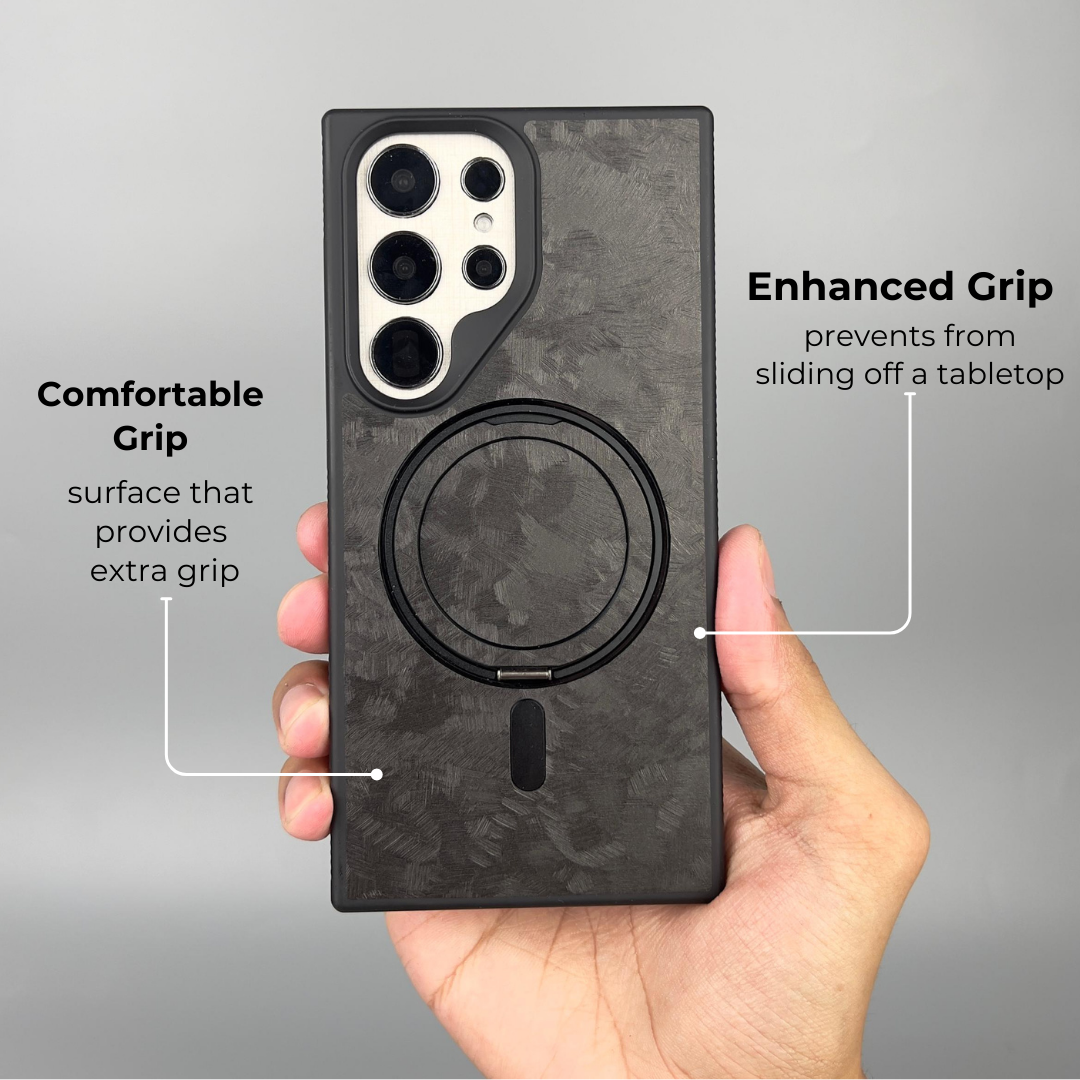 MOJOSKINS Charlie 360 Forged Carbon Bumper Case Skin Design Magnetic ...