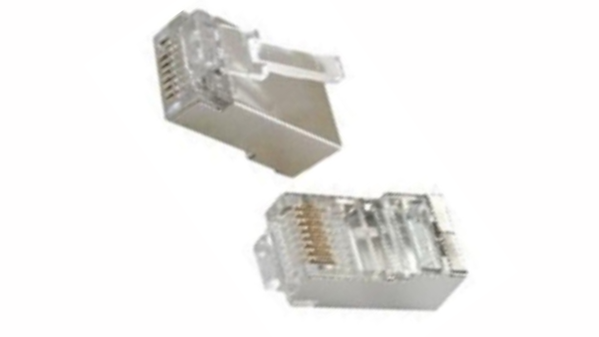 Shielded Cat6 RJ45 LAN Network Internet Connector Plug 8P8C 8Pin Less ...