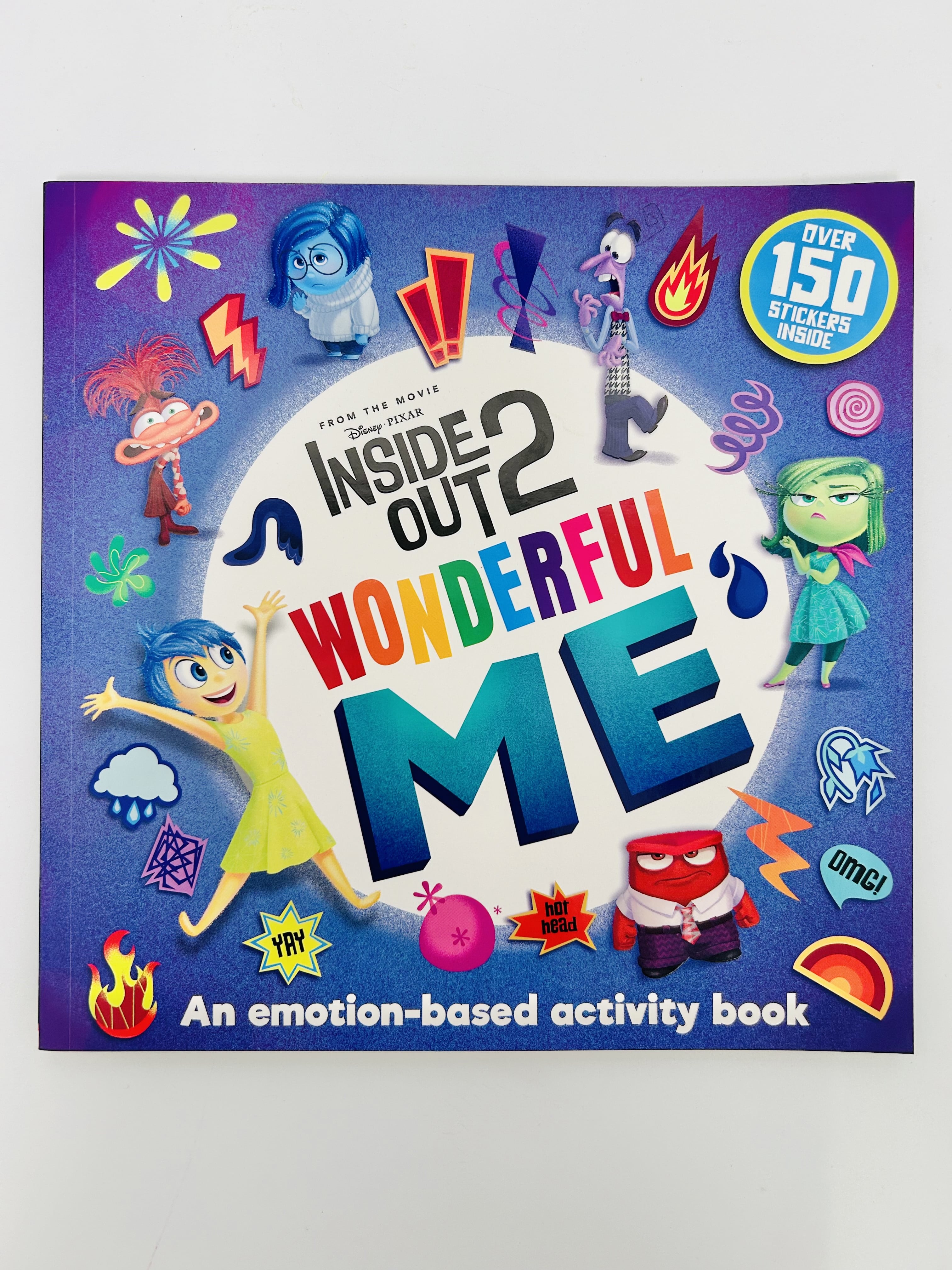 Disney Pixar Inside Out 2 Wonderful Me Activity Book For Kids From The ...