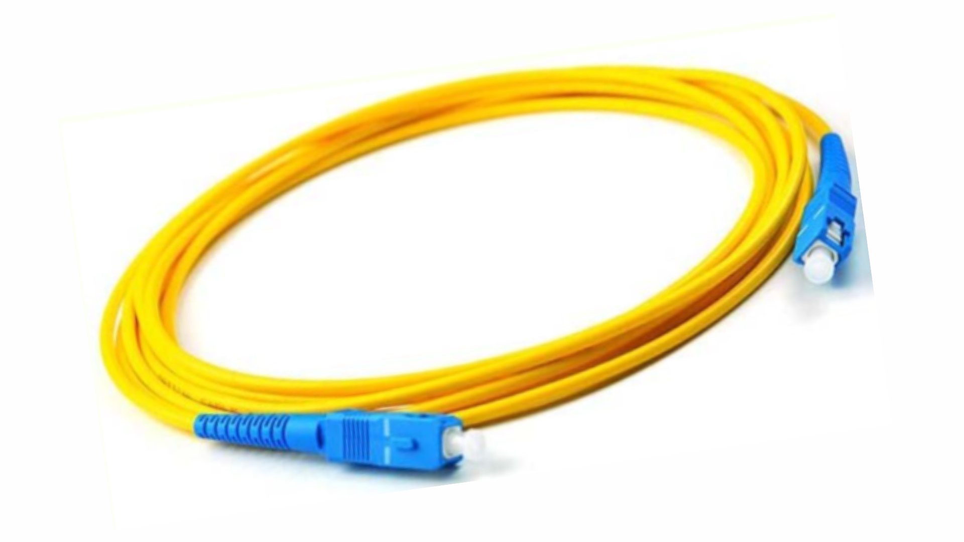 Simplex Single Mode Fiber Optic SC to SC SC-SC 3m 3 Meter Patch Cord ...
