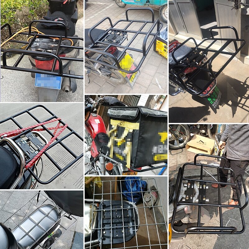 【Ready Stock】 Motorcycle Delivery Rack For Frame Bag / Bag Food ...