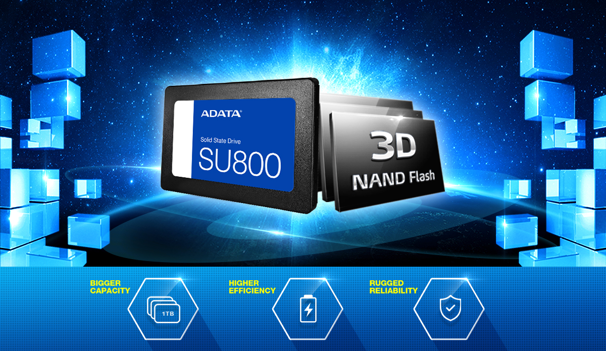 Nand Flash Adata Ssd Su800 ADATA Ultimate SU800 SATA SSD Solid