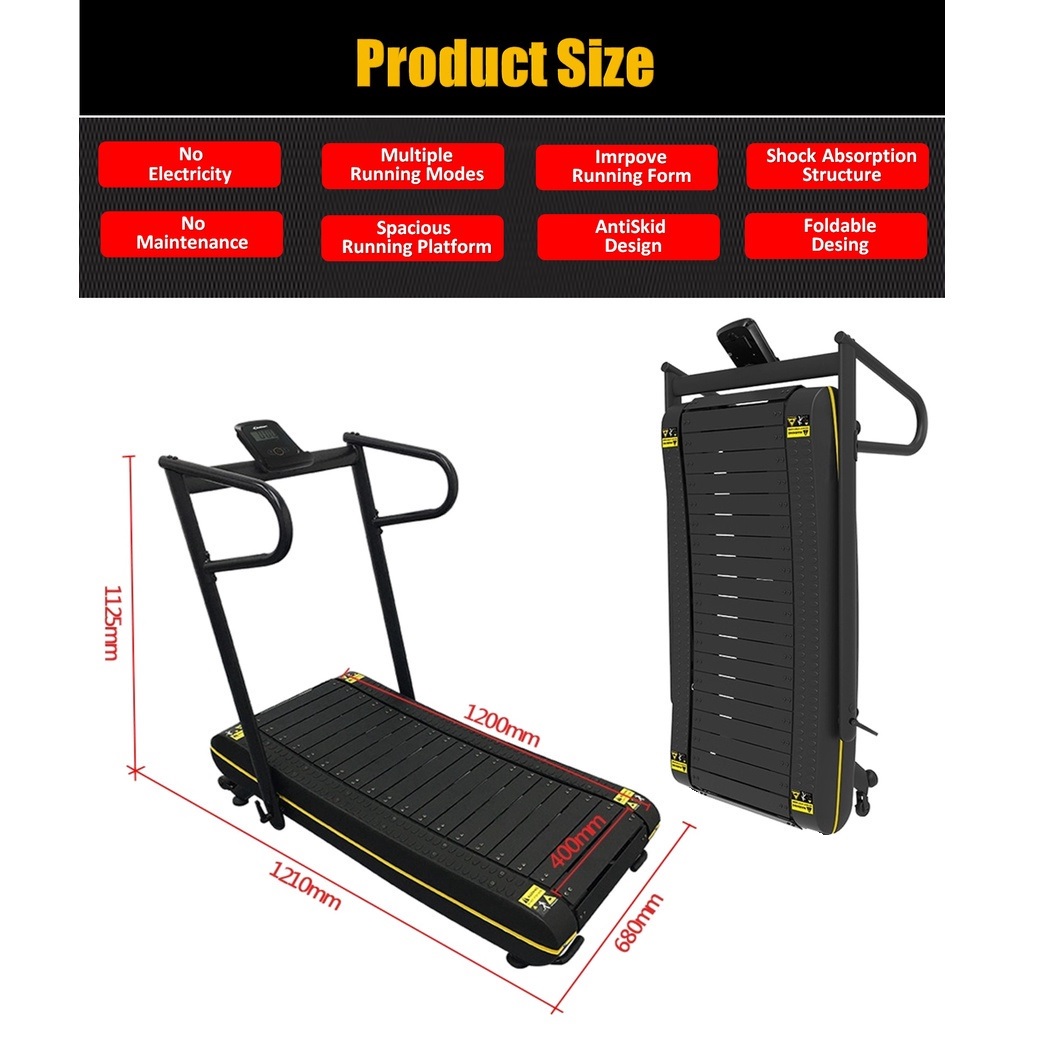 ADSports AD999 [3 years warranty] No Powered Motorless Running ...
