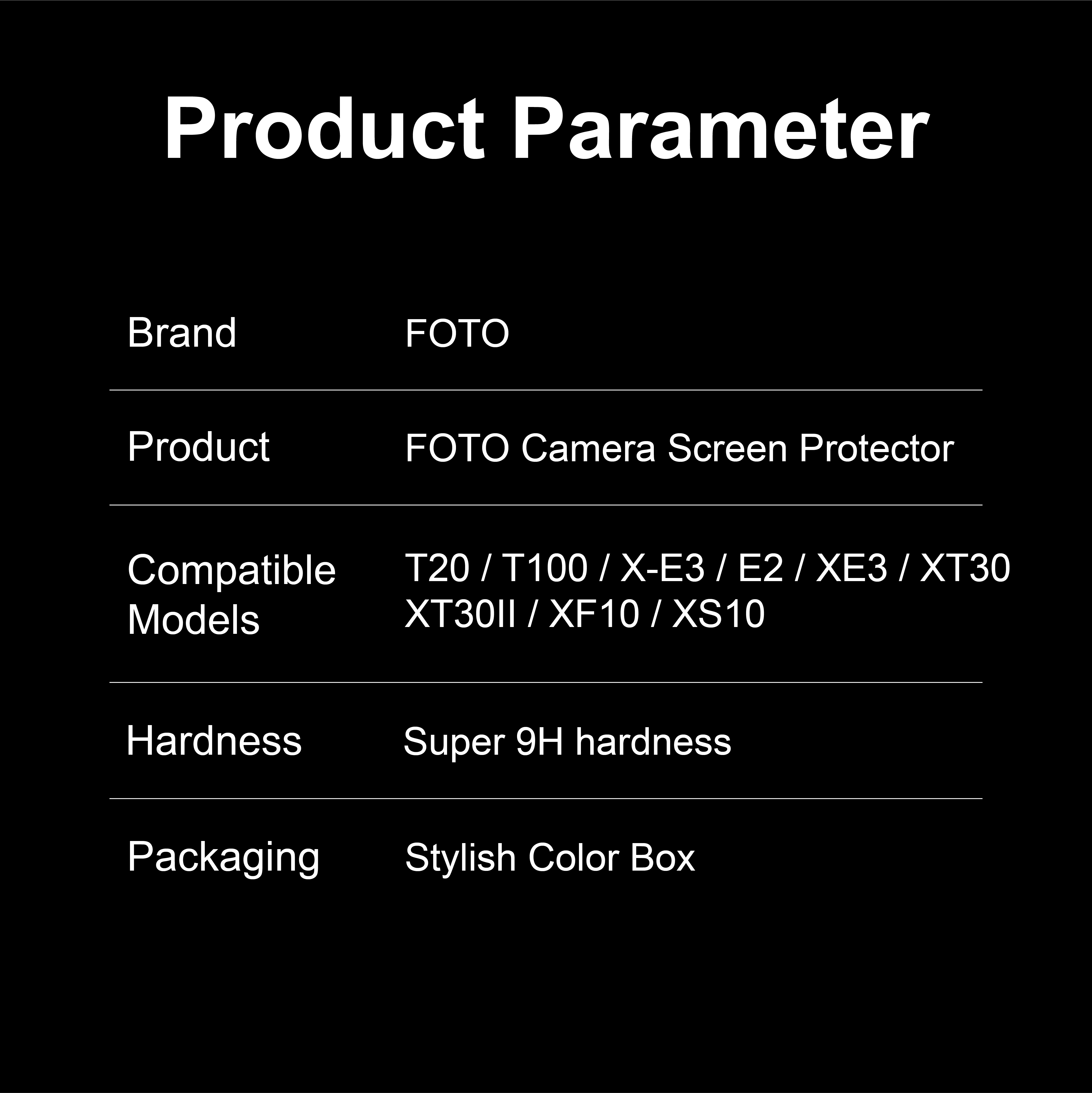 FOTO Fujifilm XT30 tempered glass XT30/XT30 II/XT30 III screen ...