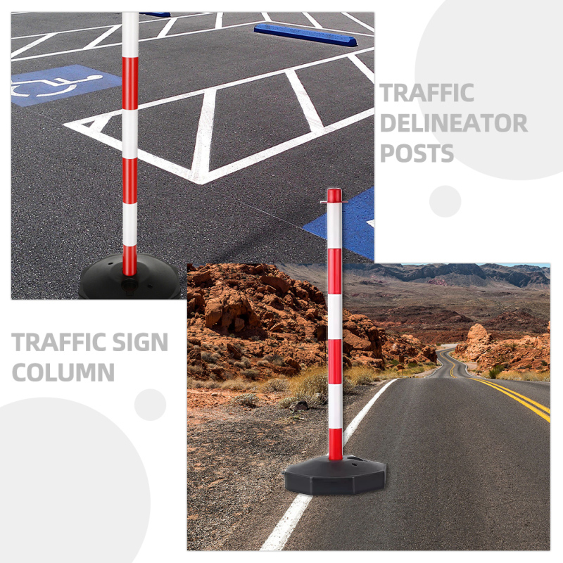 85cm Warning Column Traffic Insulated Safety Column Parking Cone Heavy ...