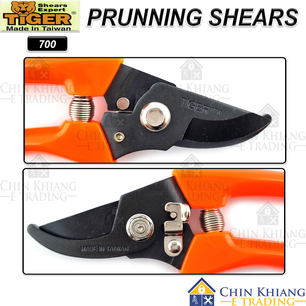 TIGER 700# 702# Prunning Shear / Garden Cutter / Flower Cutter / Wire ...