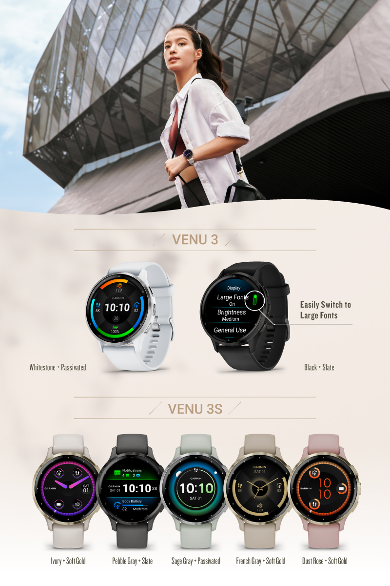 Garmin Venu 3: Neue Fitness-Smartwatch vorgestellt - connect