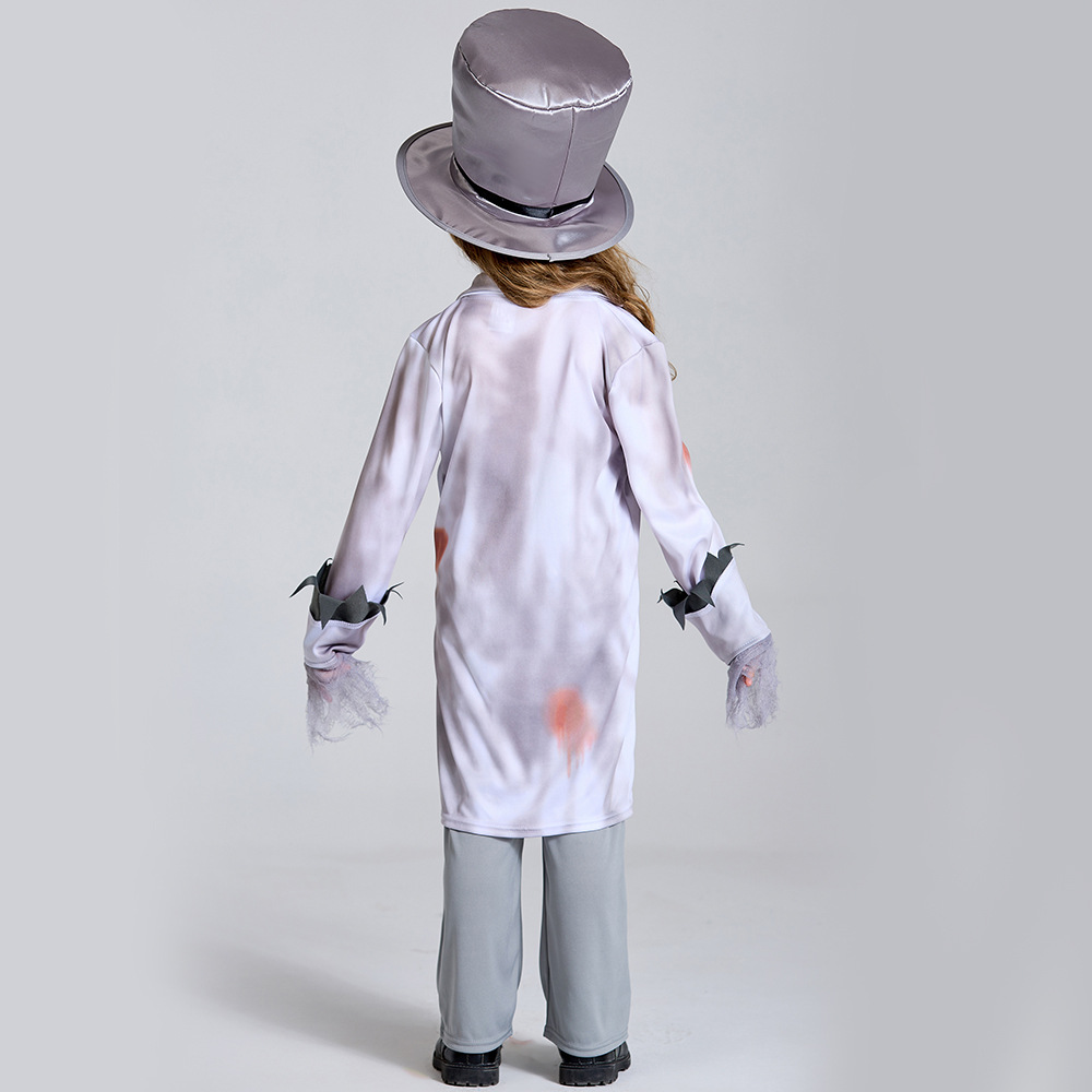MYLITTLELASS Halloween Scary Fancy Dress Bloody Student Zombie Costumes ...