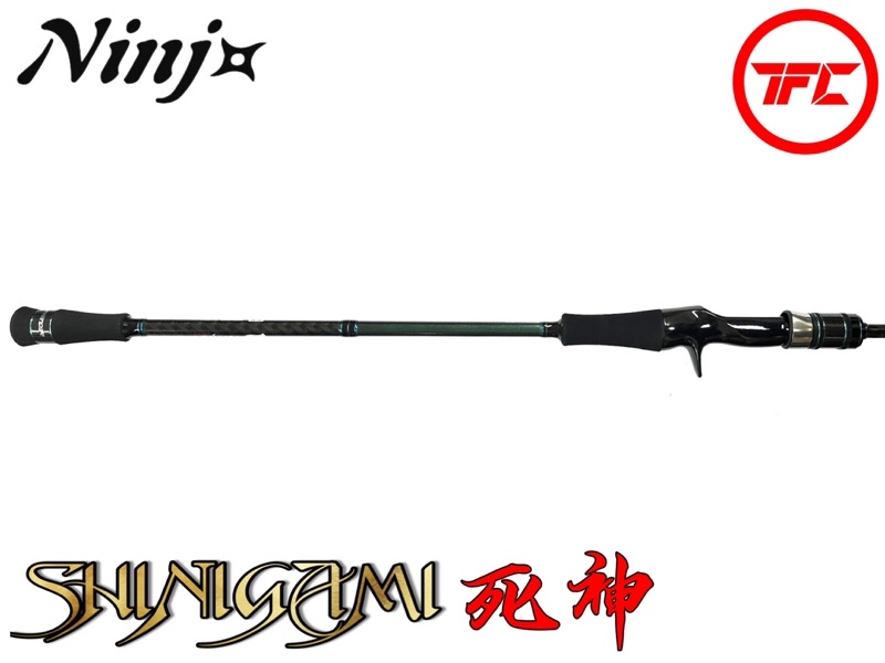 NINJA SHINIGAMI 死神 Baitcast Overhead & Spinning SW Jigging Rod BC Fast ...