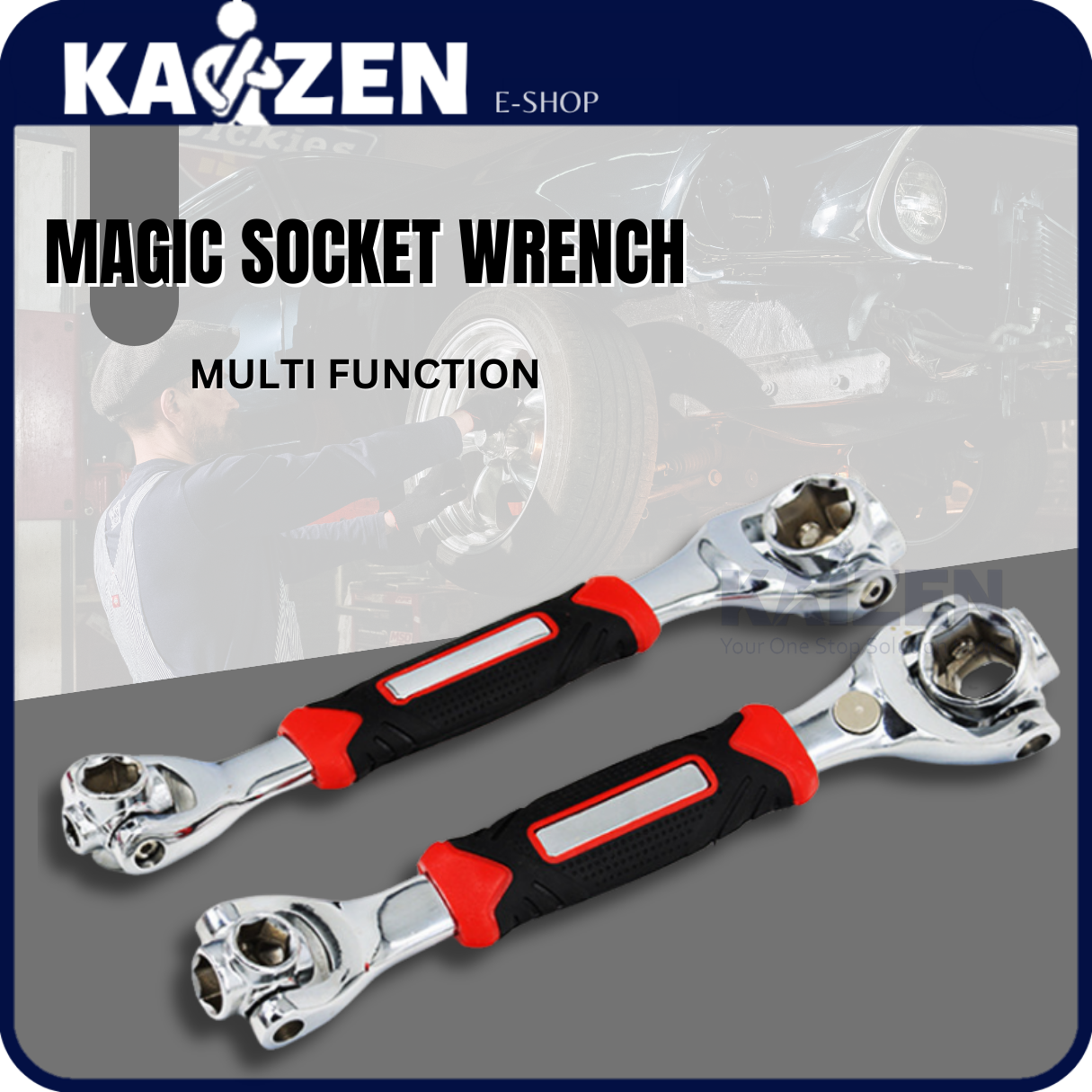 OBUN Multi Functions Magic Socket Wrench Set | Shopee Malaysia