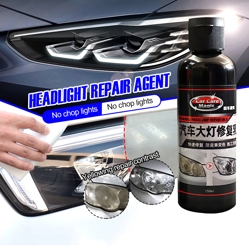 Car Headlamp Polish HeadLamp Cleaner Headlamp Restorer Brightener Car