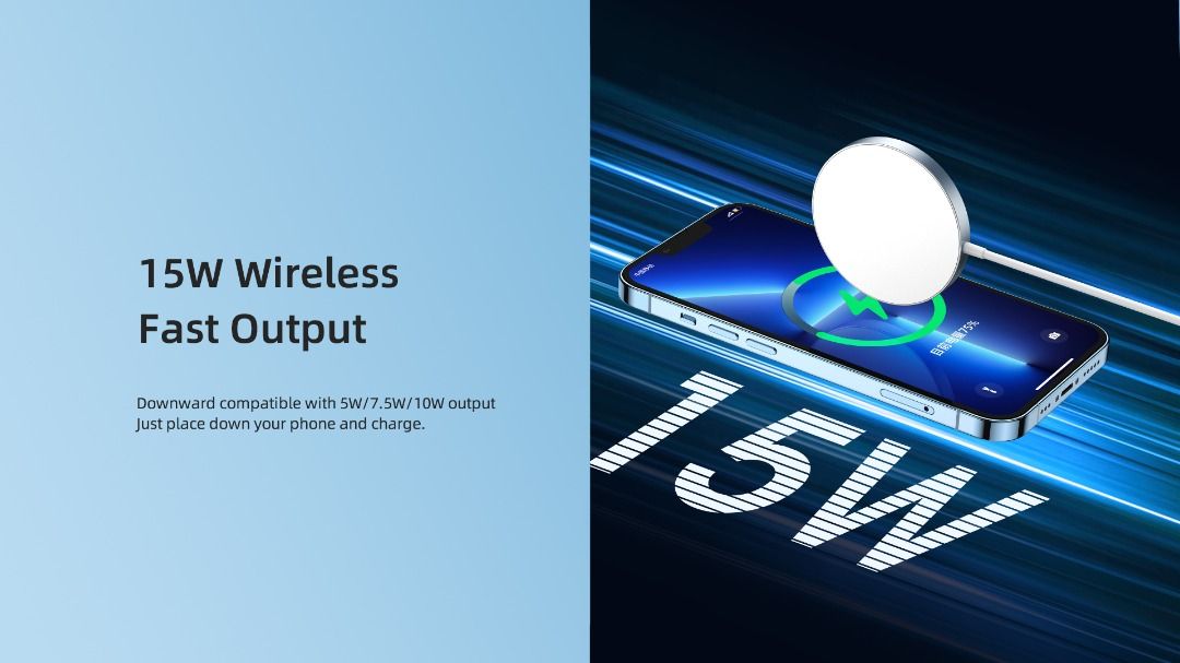 Original Remax 15W Wireless Fast Magnetic Phone fold Holder 360 ...