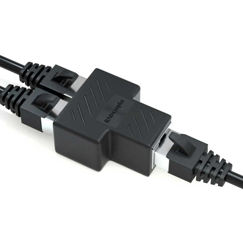 Network Rj45 Cat5 Cat6 Cable Port Network Cable Splitter Extender Plug