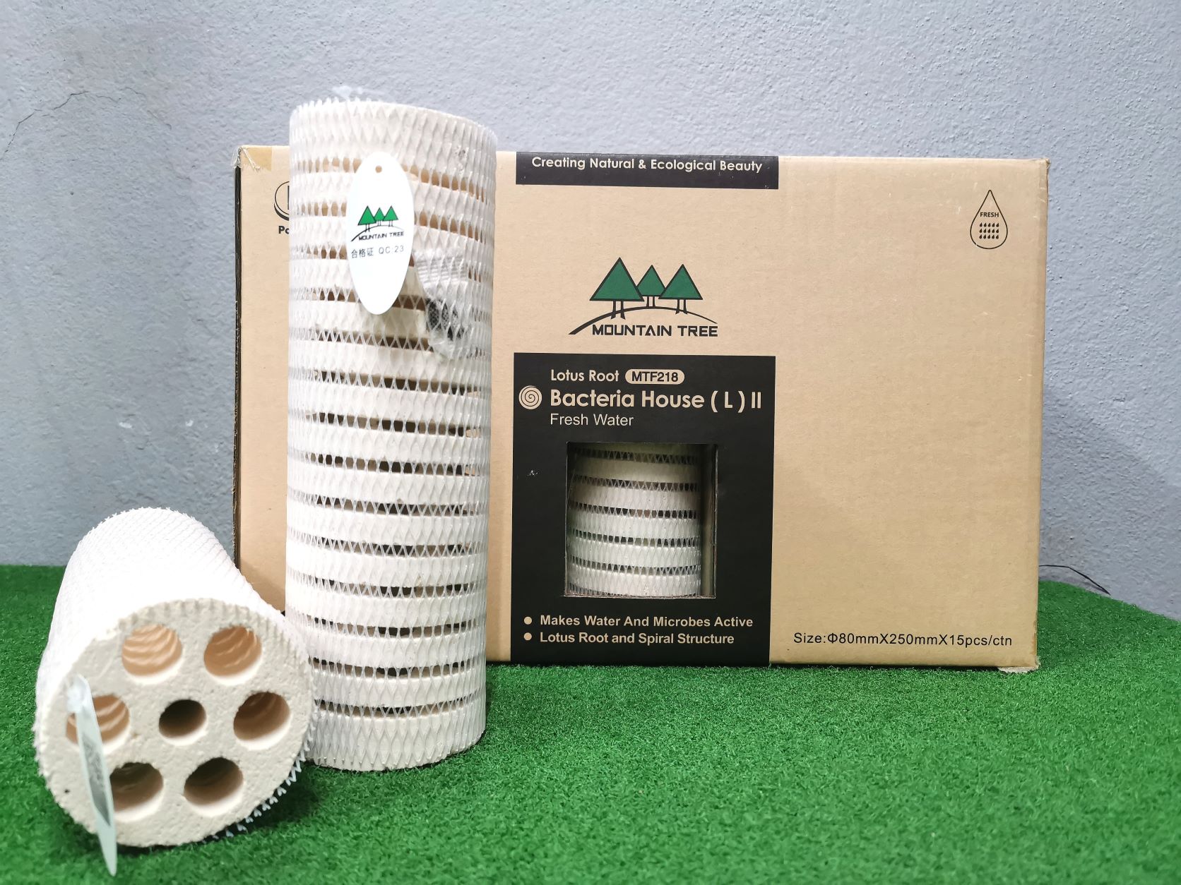 (BOX)Mountain Tree Gen 2 Lotus Root Spiral Bacteria House(L Size)High ...