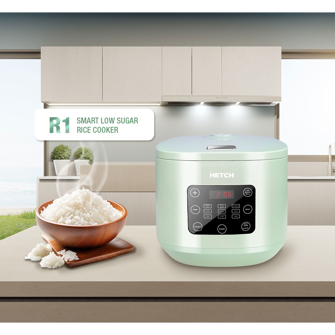 HETCH Low Sugar Smart Rice Cooker (3L) MTC1727HC Shopee Malaysia
