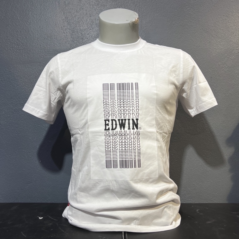 🔥New Arrivals🔥 EDWIN® Men’s Signature Logo Printed T-Shirt ( 7480 1897 ...