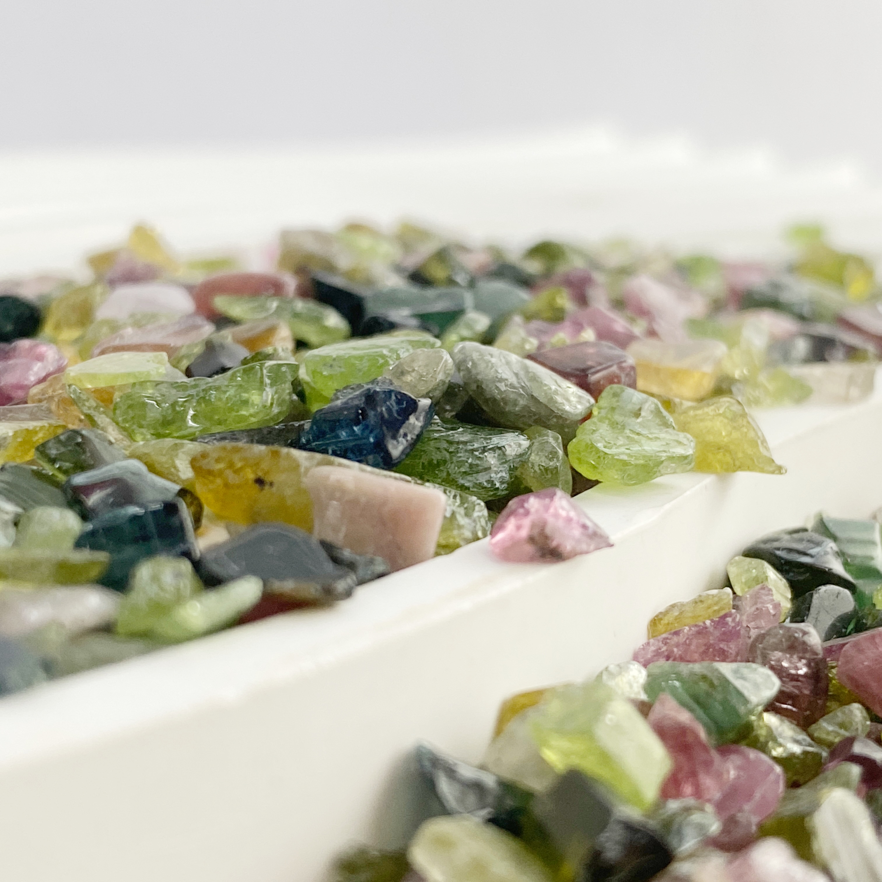 100g Natural Crystal High Quality Raw Tourmaline Amethyst Gravel Quartz