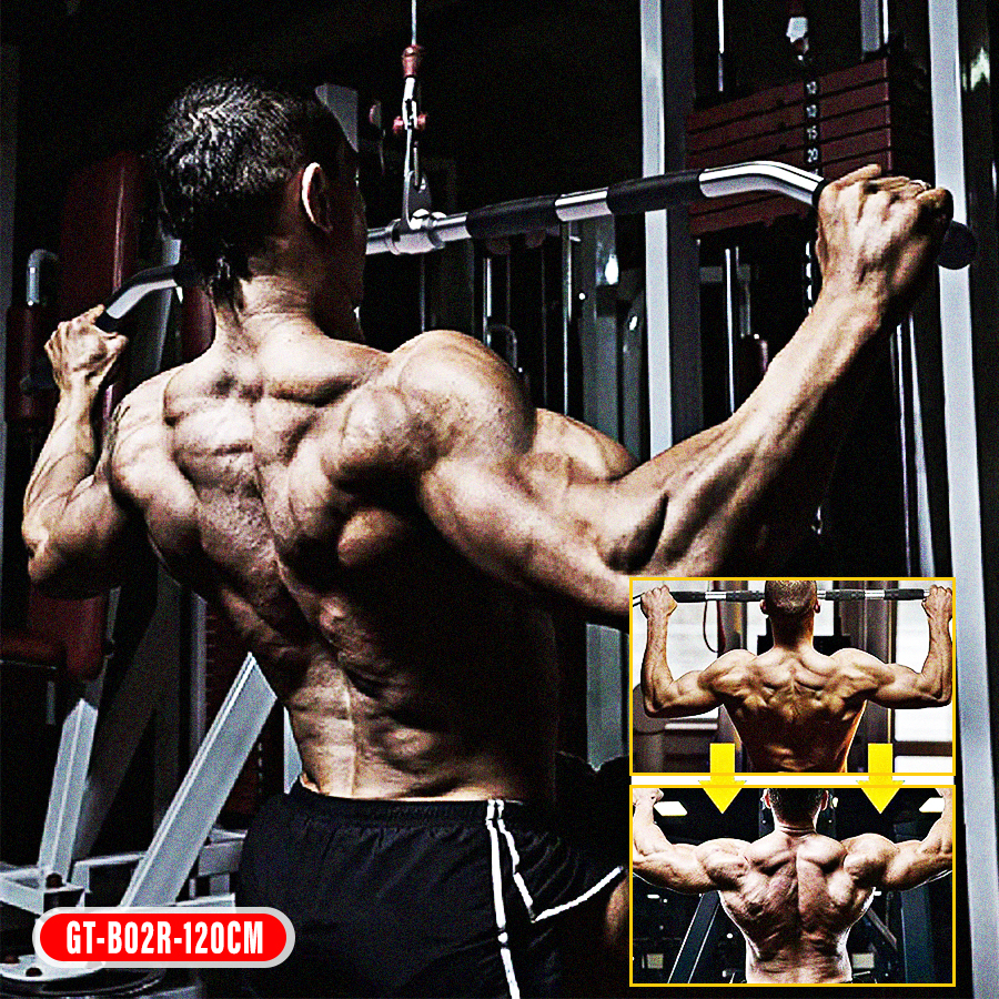 BPS Gym Tool - Gym Machine Handle Accessories 48 inch Heavy Duty Pro ...