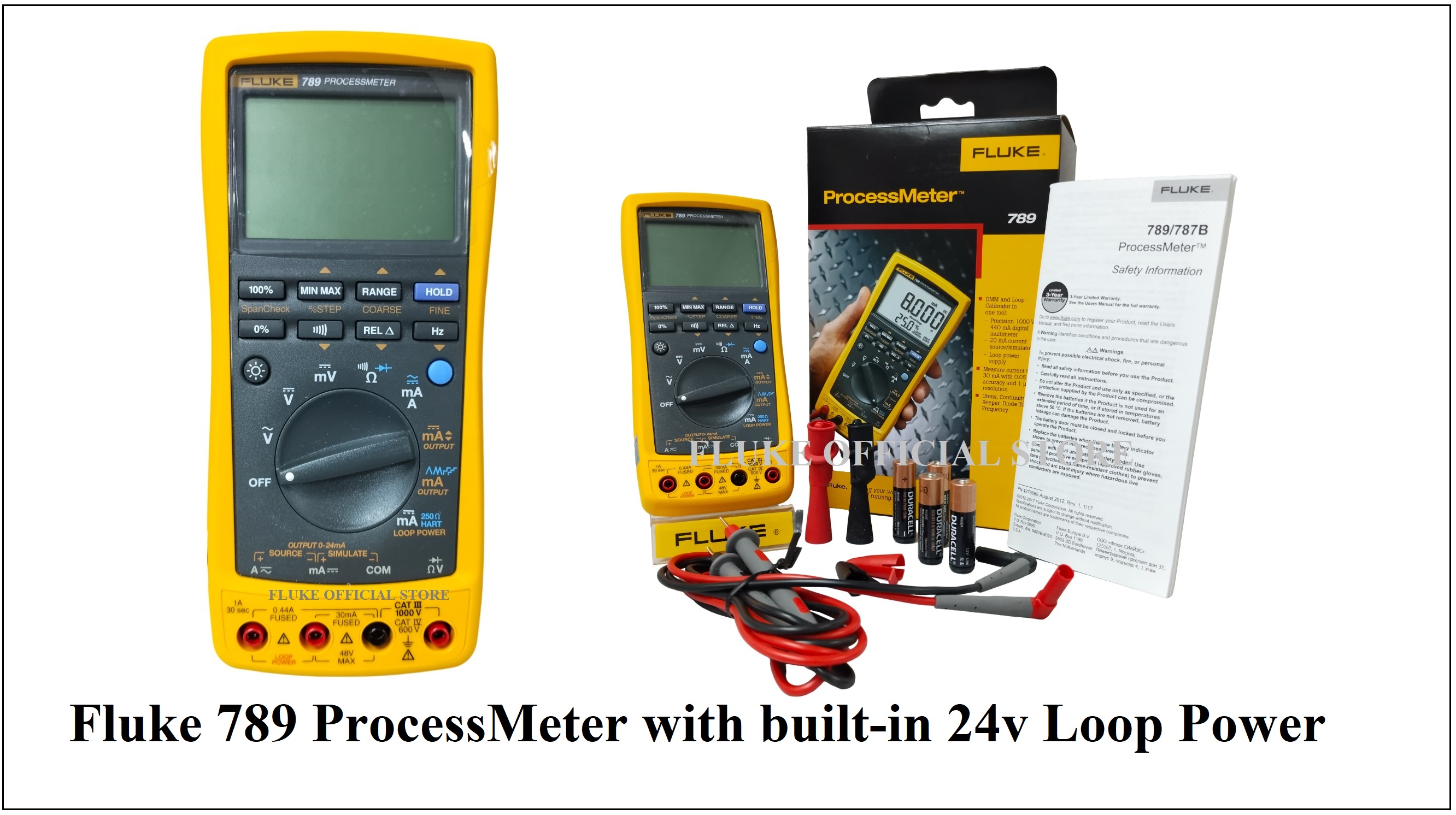Fluke 789 ProcessMeter with built-in 24v Loop Power | Shopee Malaysia