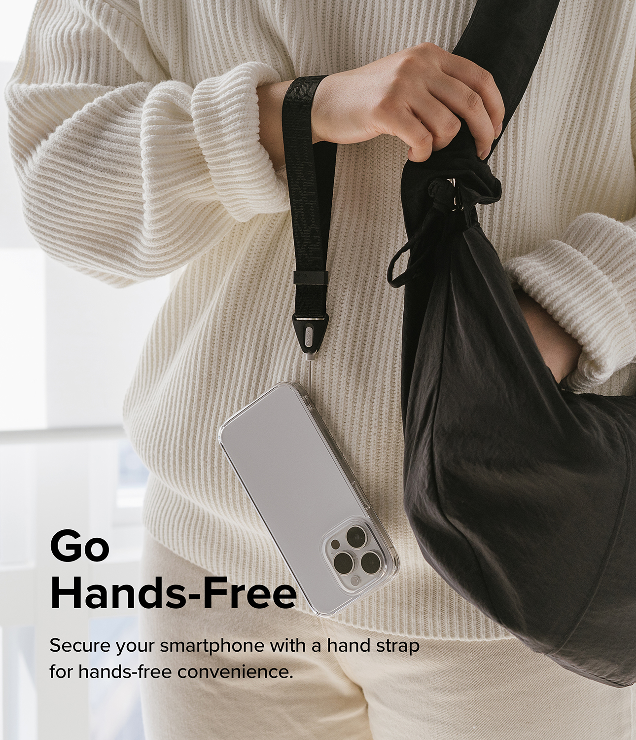 Ringke Holder Link & Snap Hook Lanyard Strap - Telefoonkoord Forest