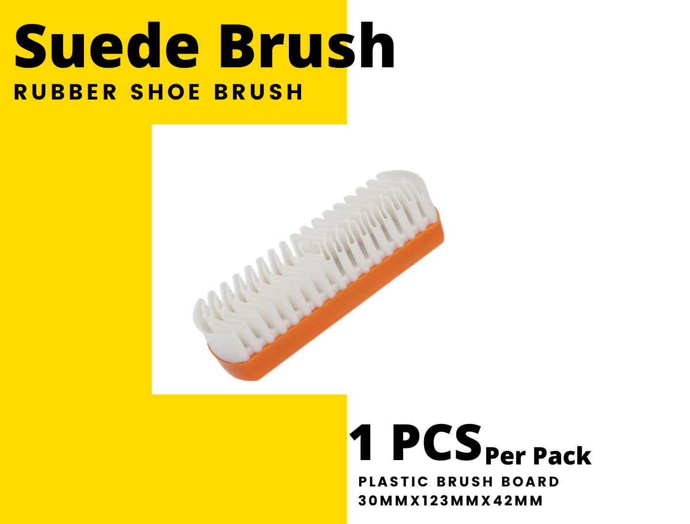 Brosse Double Face Pour Nettoyage Chaussures Daim, Nubuck, Velours Et Cuir - Neuf