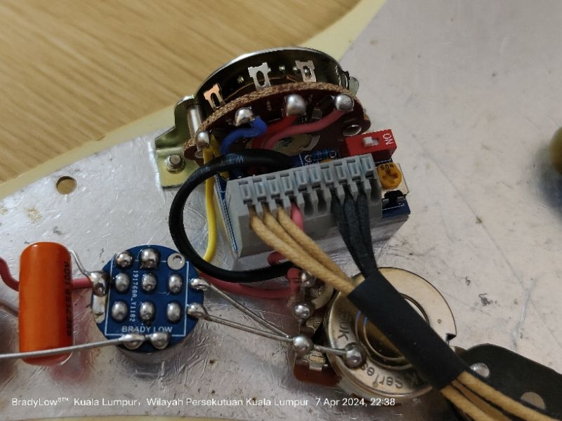 💥PNP 💥 Guitar wiring harness Quick Connect | 7-way Stratocaster( TOGGLE ...