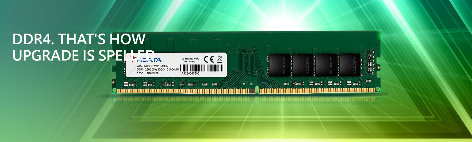 ADATA DDR4 2666MHz 32GB x 2(64GB) 【公式通販】