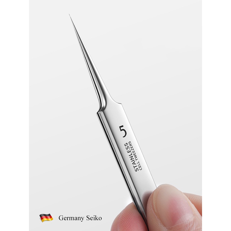 Cell Pimples Blackhead Remover Clip No.5 Ultra-fine Tweezers Black Dots ...