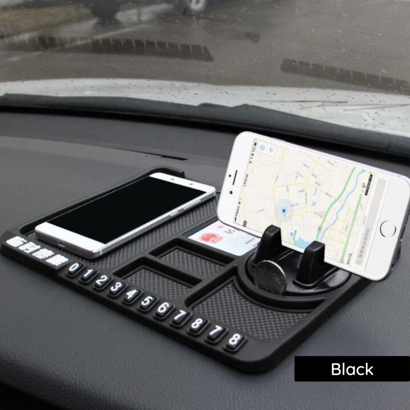 Dashboard Anti Slip Mat Sticky Pad GPS Phone Holder Stand Temporary ...