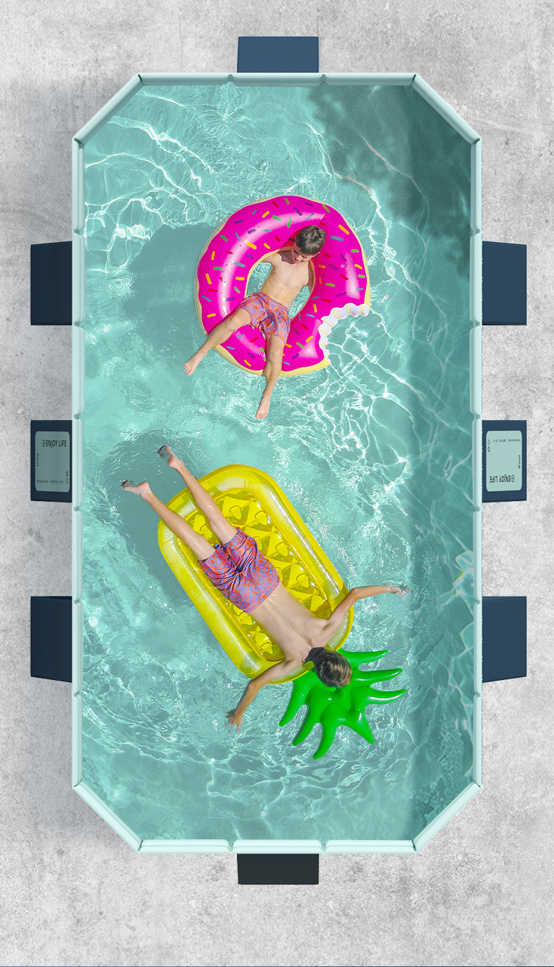 GooGooBird Foldable Swimming Pool Indoor Outdoor Kids & Family Pool ...