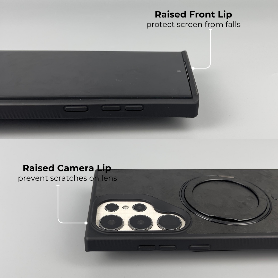 MOJOSKINS Charlie 360 Forged Carbon Bumper Case Skin Design Magnetic ...